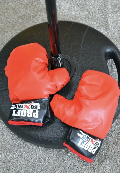 Набір для боксу Дитяча груша Груша на стійці 80-110см Дитячий набір