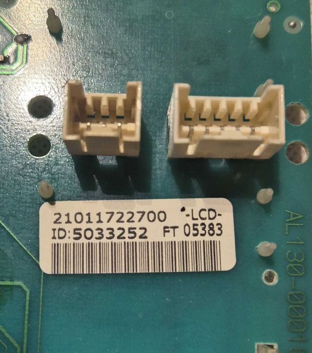 Moduł wyświetlacza do pralki Ariston/Indesit LCD