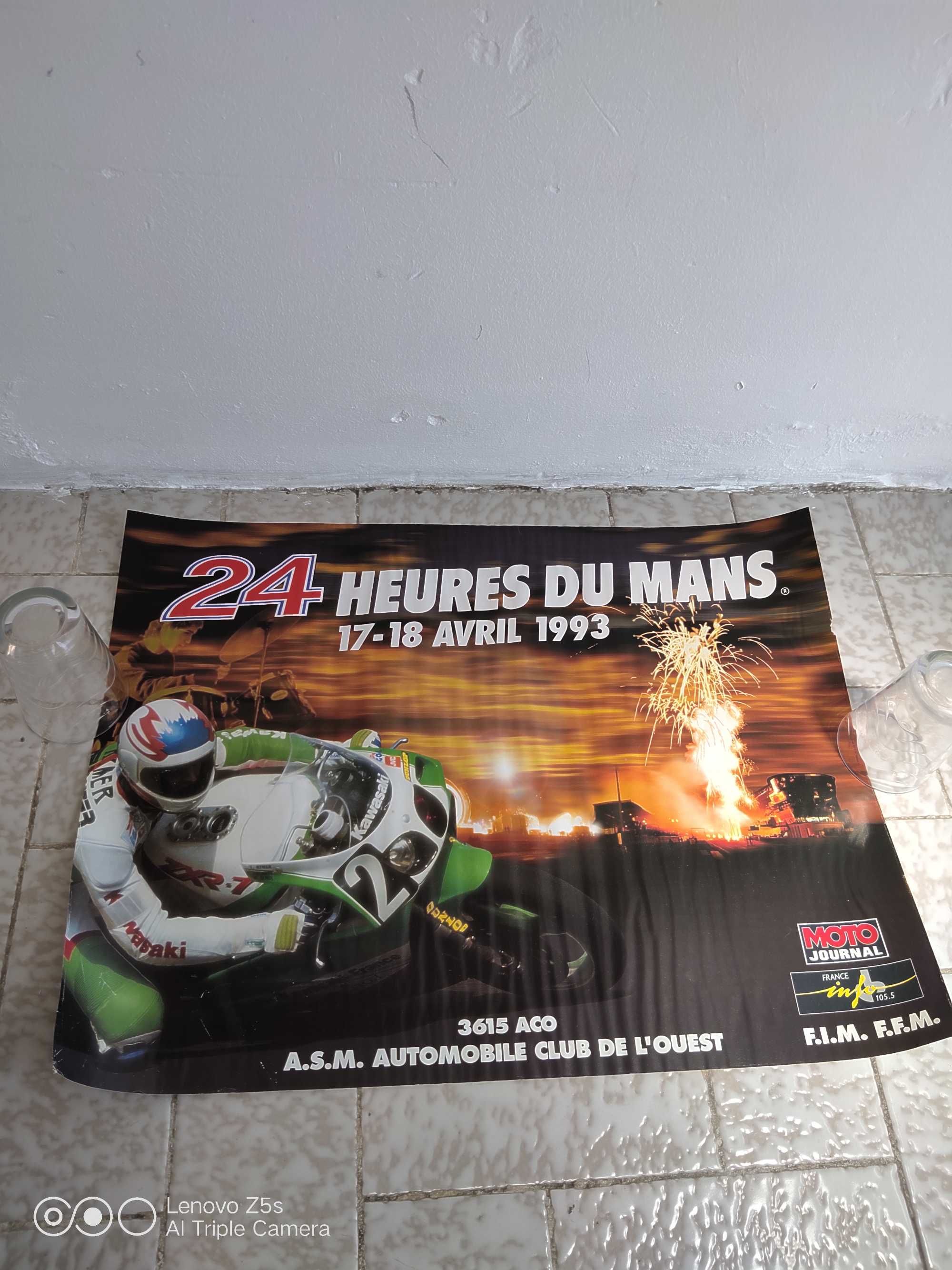24 Horas de Le Mans. 1993. Dois posteres diferentes.