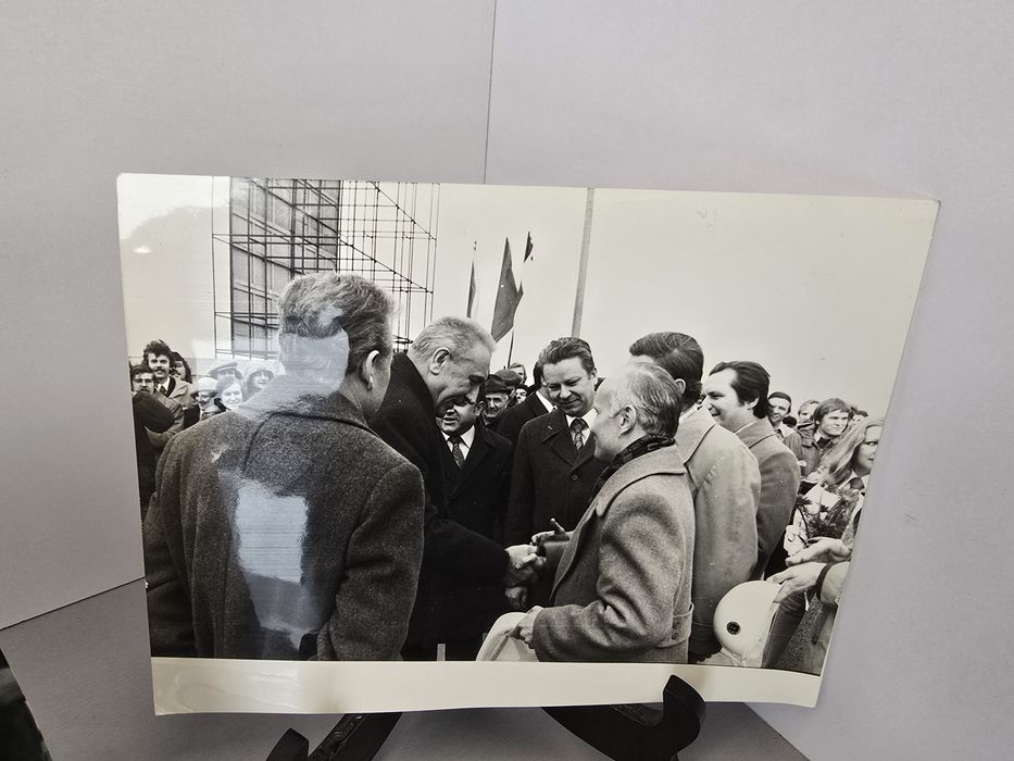 Edward Gierek zdjęcia PZPR z okresu PRL okazja-U