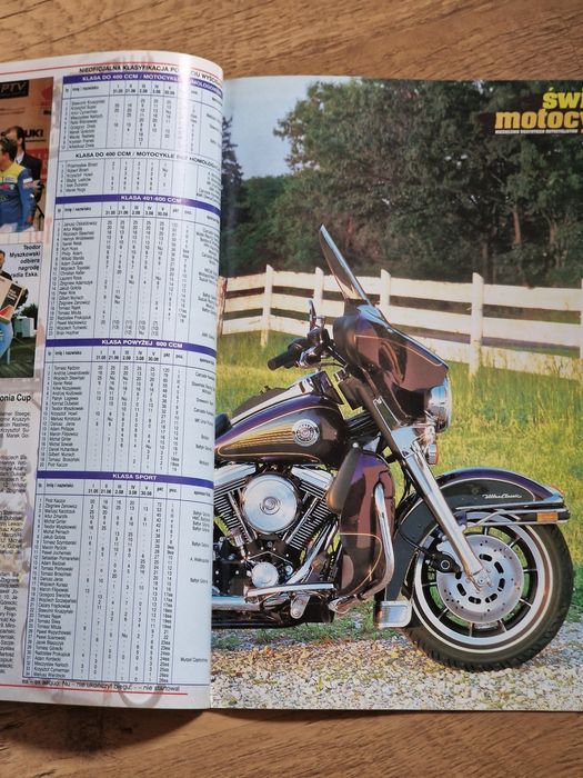 Świat Motocykli październik nr 10 1997 Yamaha BMW Enduro w Gdańsku
