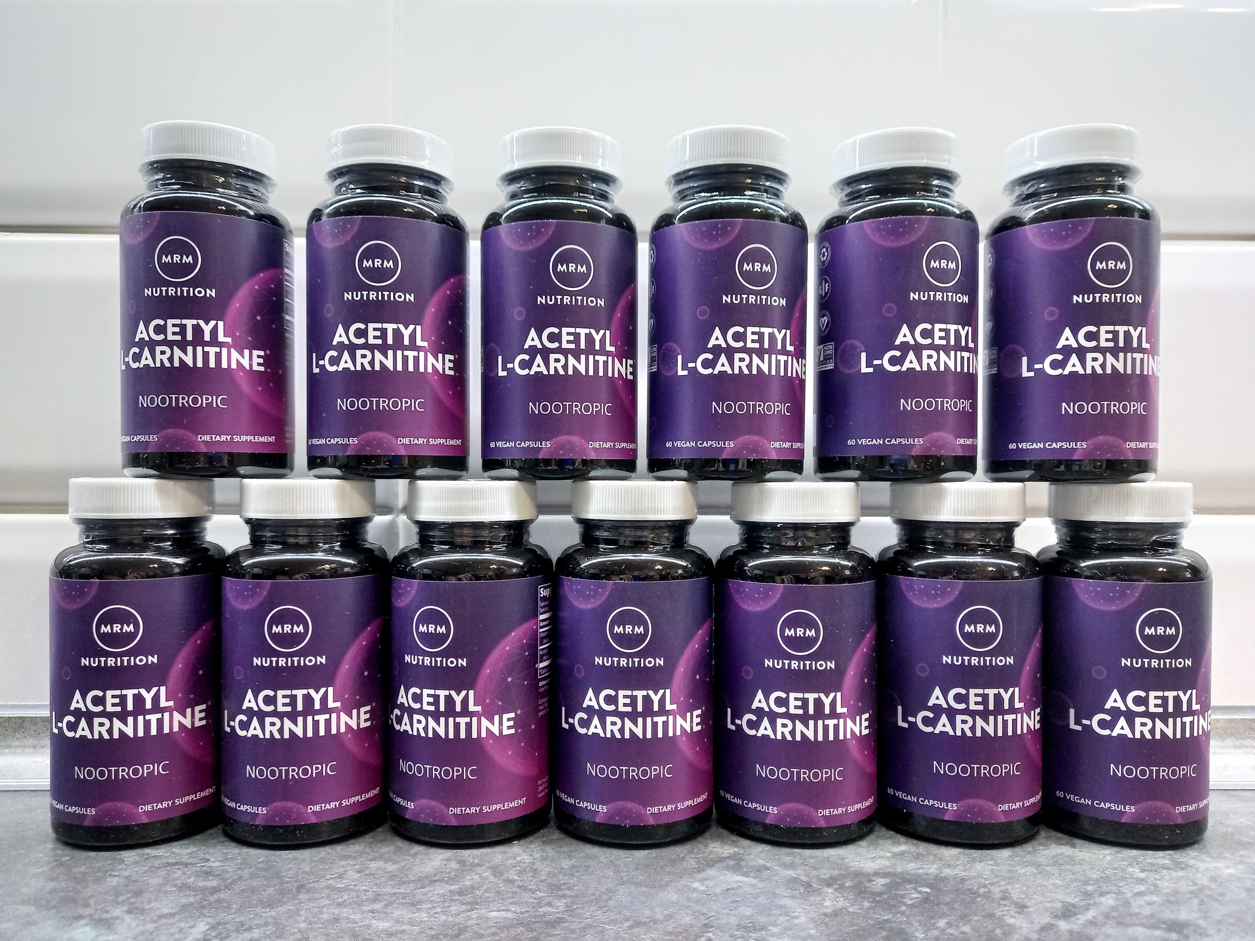 MRM, Acetyl L-Carnitine (60 капс.), L-карнитин жиросжигатель