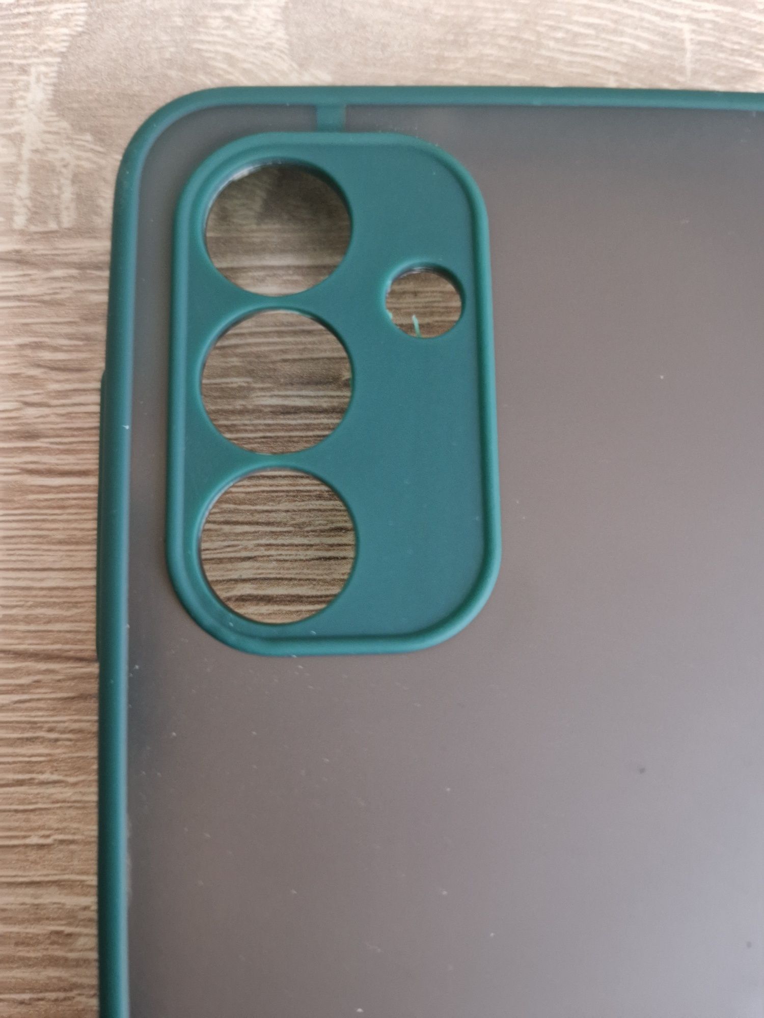 Etui Vennus Color Button Bumper do Samsung Galaxy A13 5G/A04S Zielony