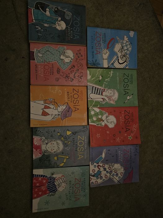 Zosia z ulicy kociej 9 książek