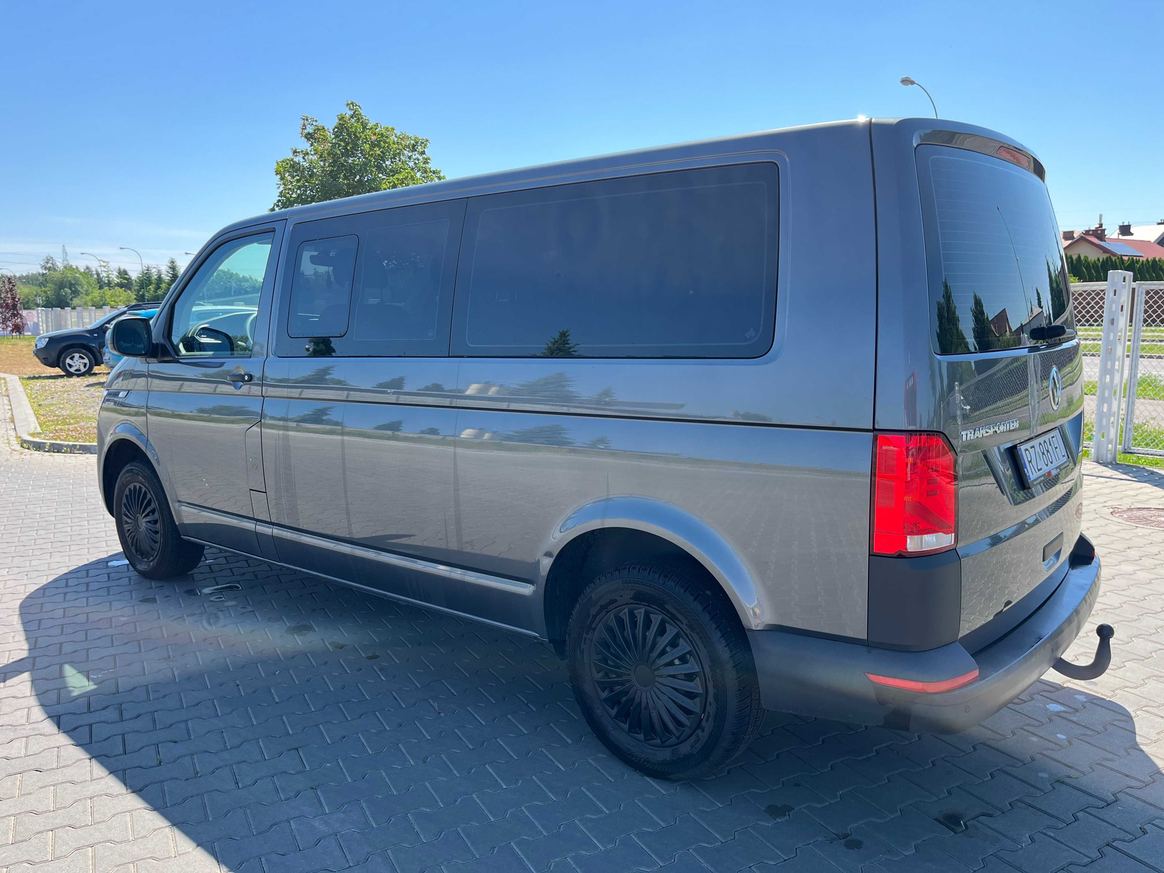 Wynajem bus 9 osobowy VW Transporter automat Ostatnie terminy na lato