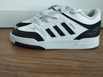Adidas drop step branco e preto 35