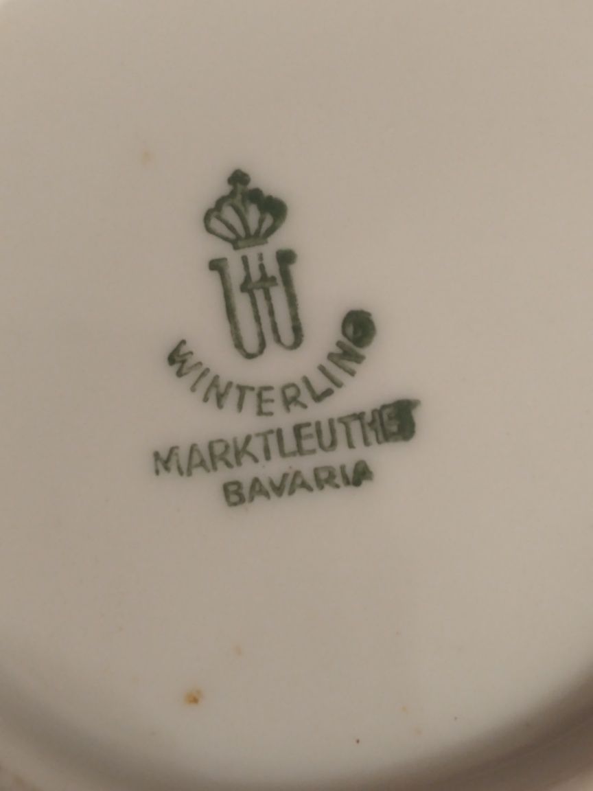 Winterling po 1950r. Porcelana do konfitury, kolekcjonerska