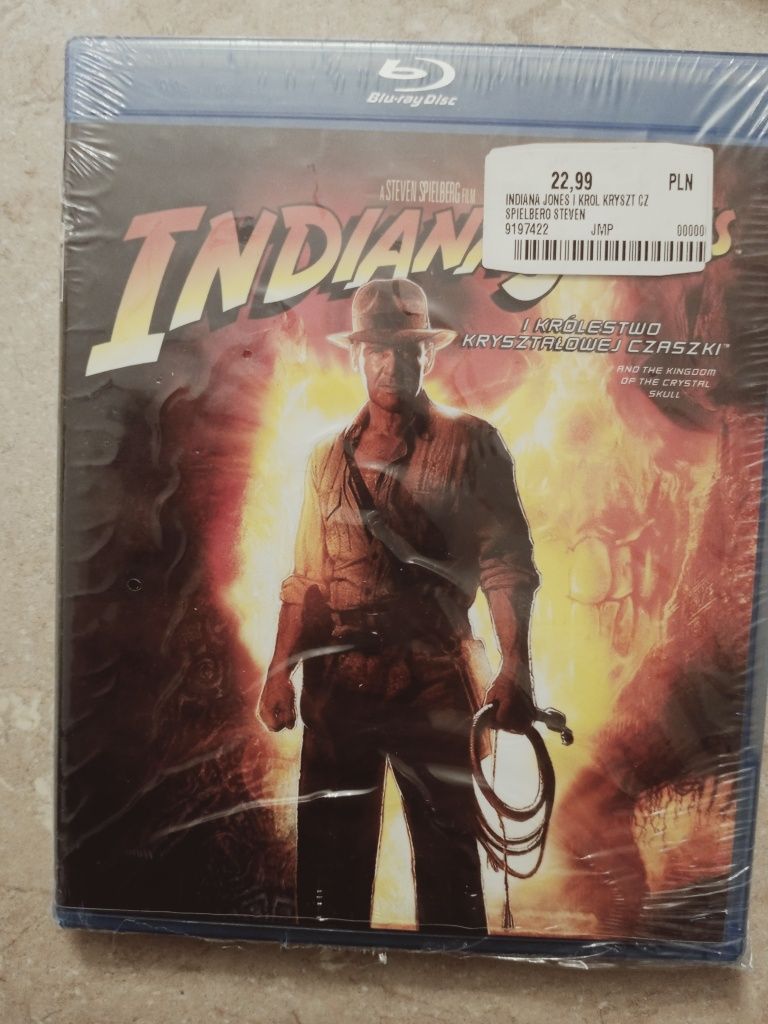 Indiana Jones i Królestwo Kryształowej Czaszki Blu-Ray Nowa