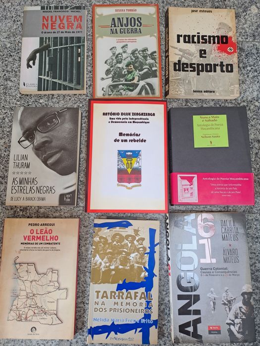 Livros ex-colónias Portuguesas