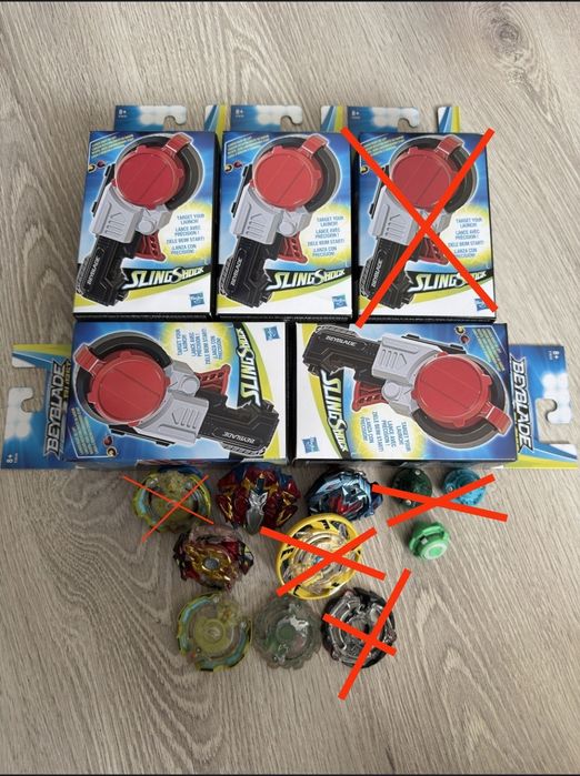 Продам оригінальні бейблейди Хасбро, оригінальні .