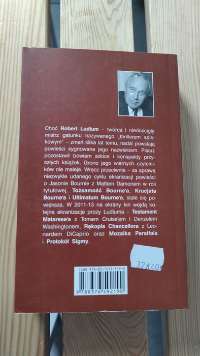 Robert Ludlum " Mistyfikacja Bourne'a "