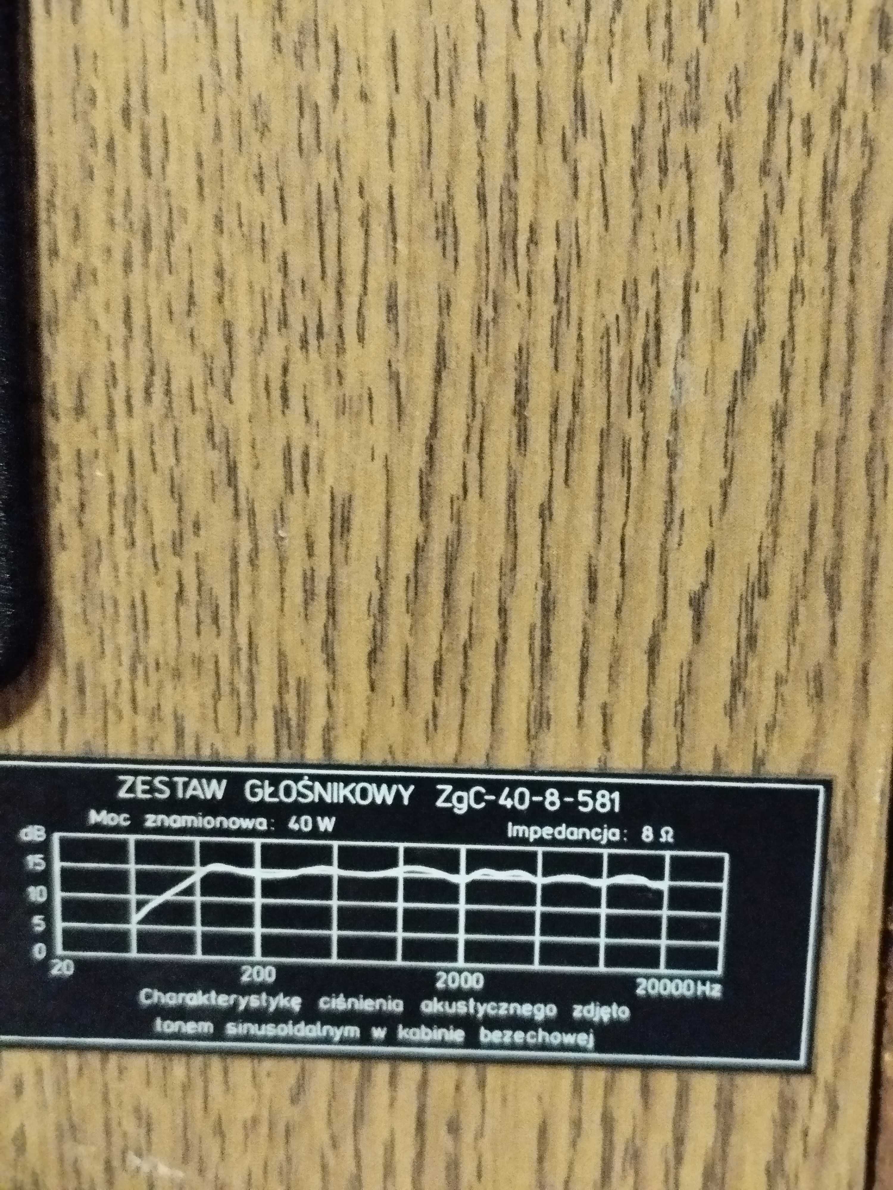 kolumny głośnikowe TONSIL Zgc 40 8 ohm
