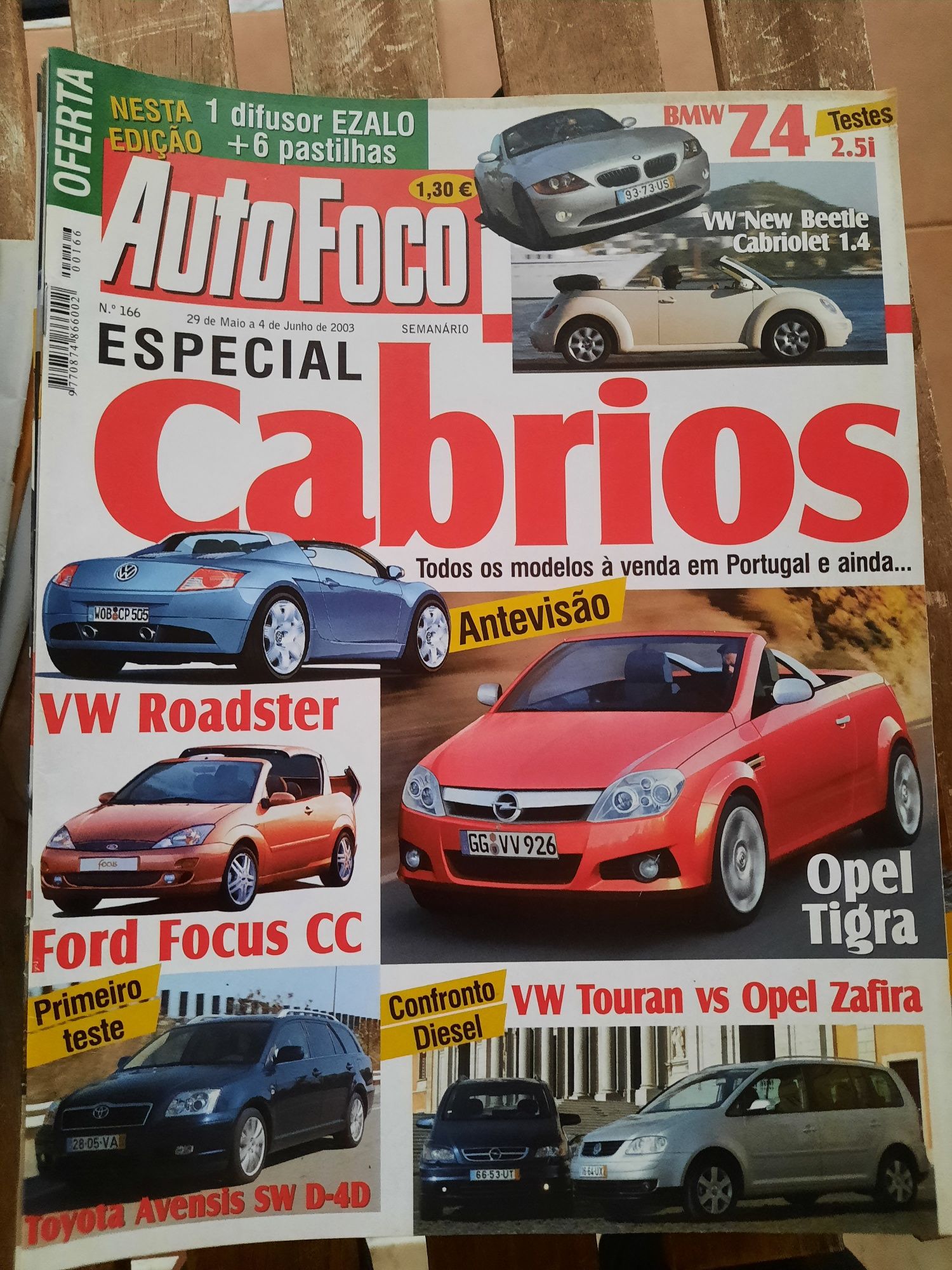 Lote revistas antigas "AutoFoco"