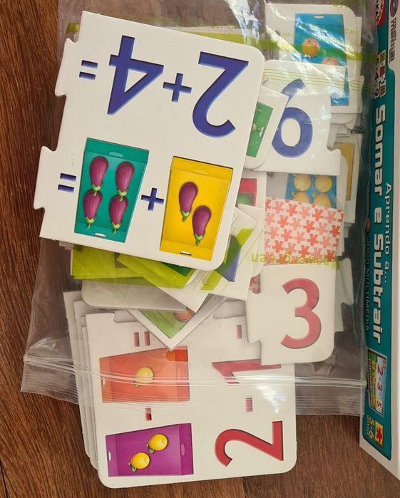 Jogo educativo  somar e subtrair