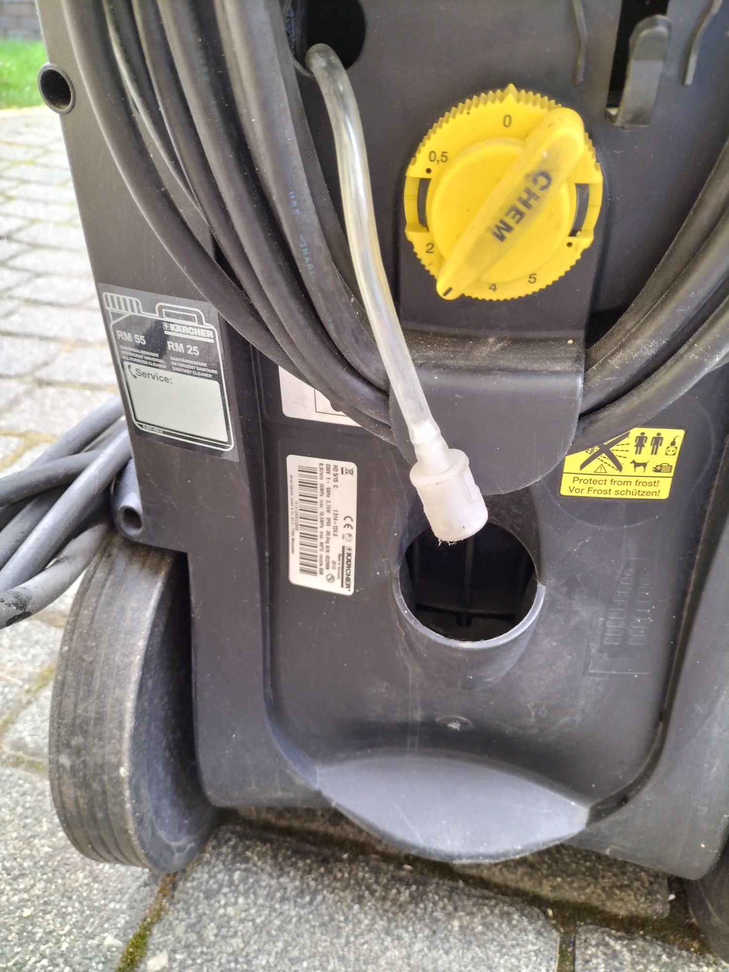 Myjka Karcher HD 5/15c po serwisie