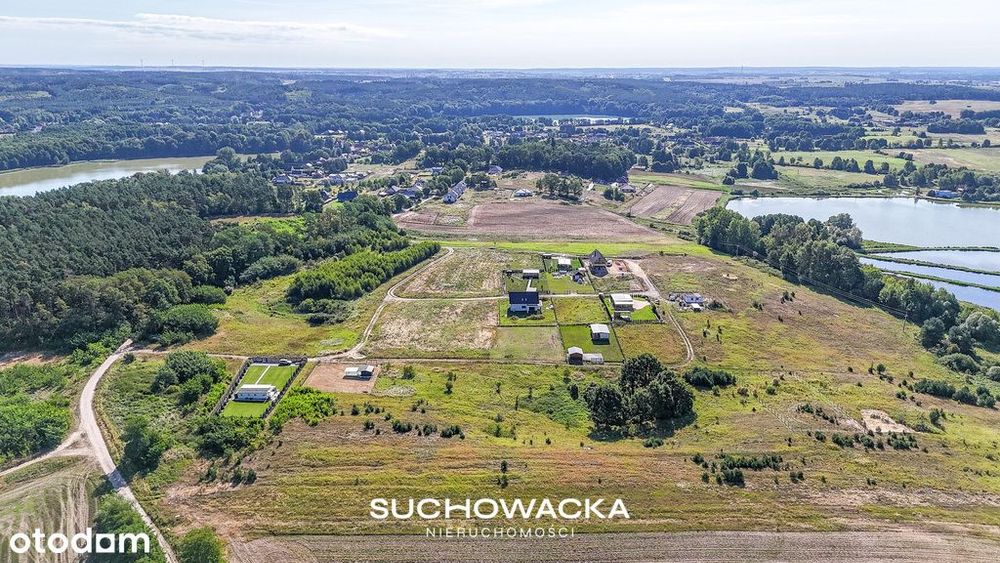 Działki budowlane, 10-30 ar, blisko jeziora