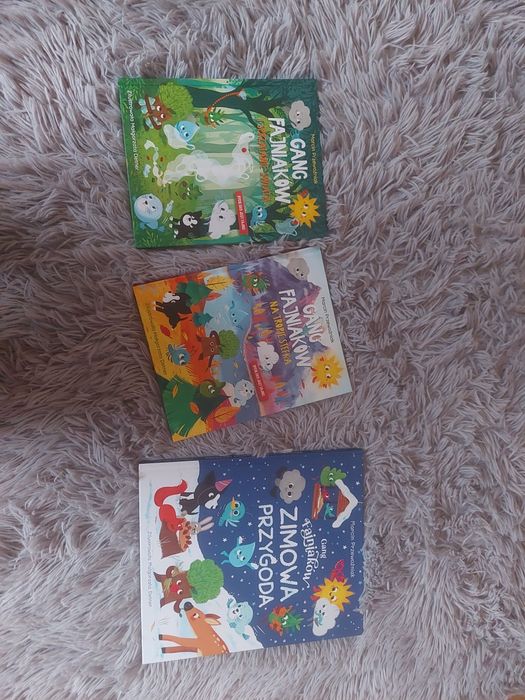 3 książeczki dla dzieci Słodziaki