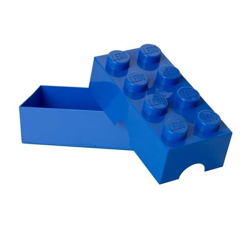 Lunchbox klocek LEGO (Niebieski)
