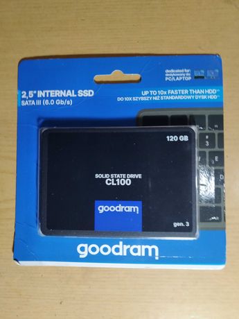 SSD  Жесткий диск Goodram CL100 Gen3 120gb Новый Гарантия_2000
