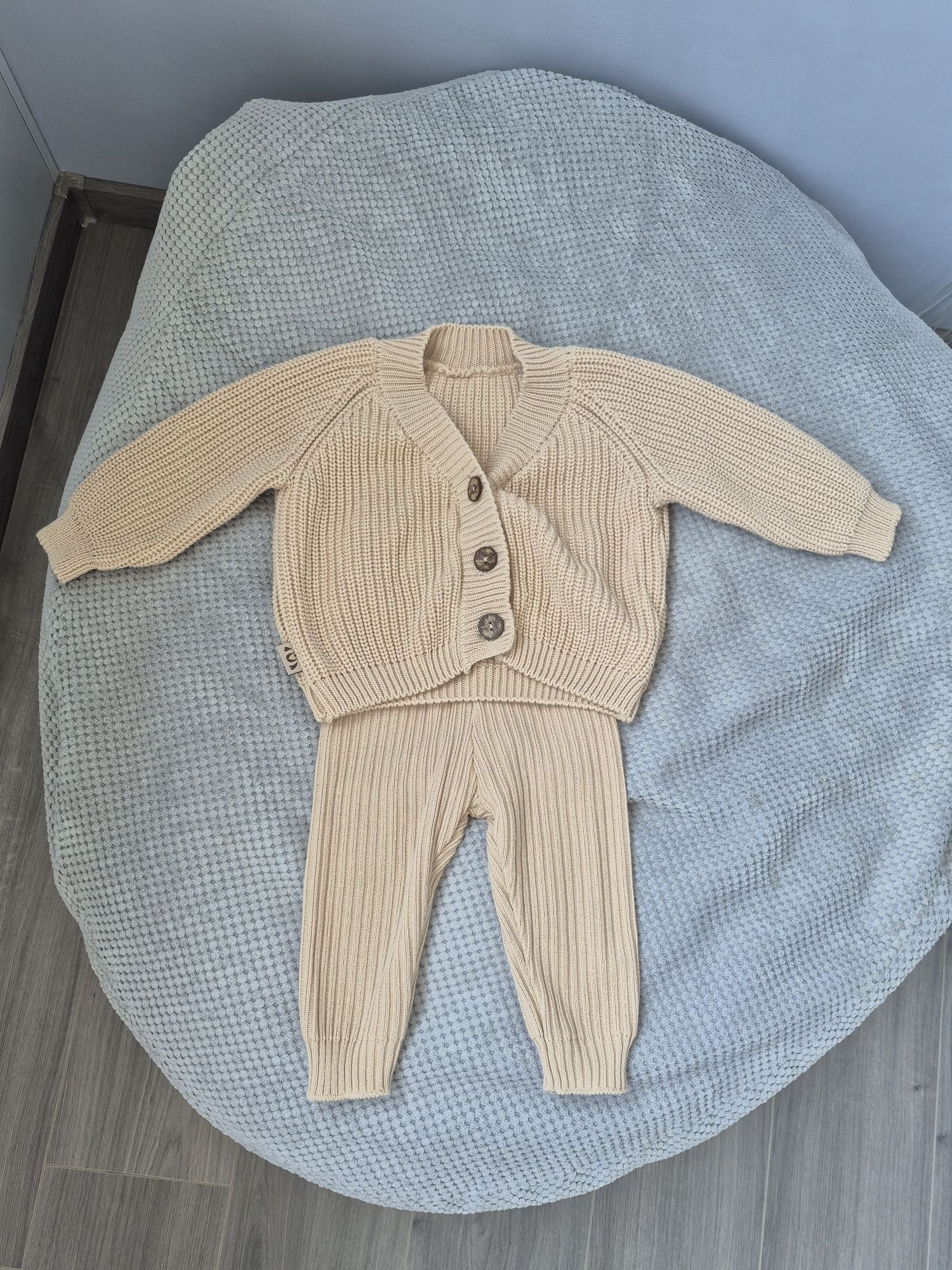 Кофта штани в'язані  little angels 80 розмір