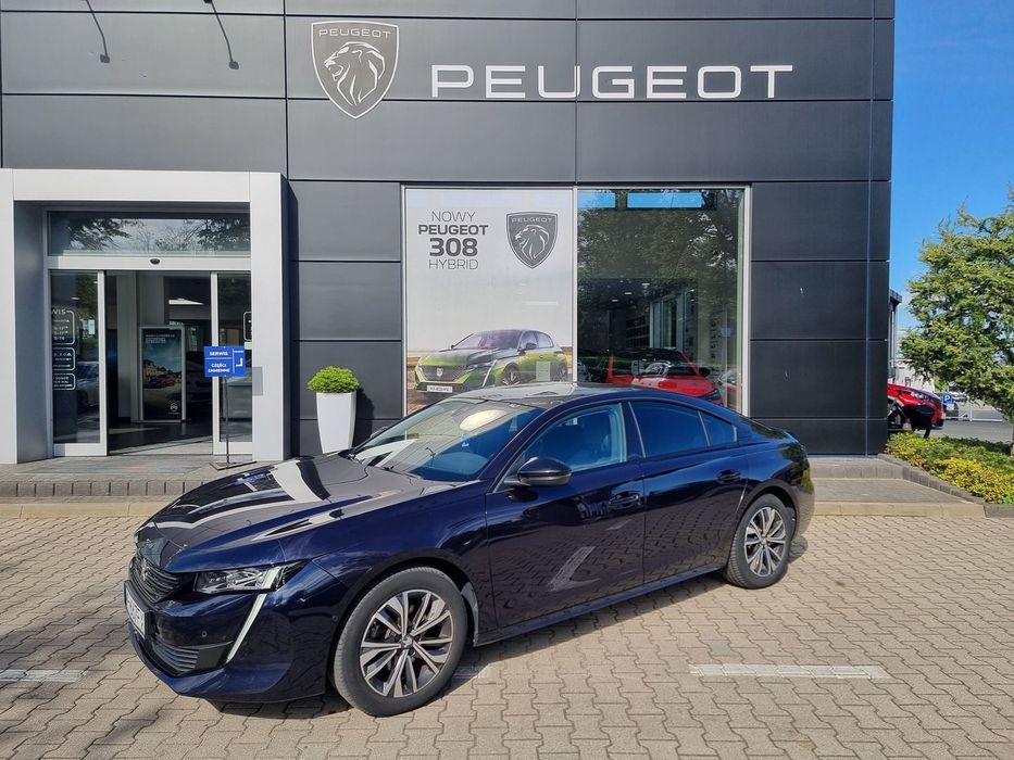 Peugeot 508 1.5 HDi Allure Pack EAT8 130KM, salon PL, ASO, I wł, FV23%