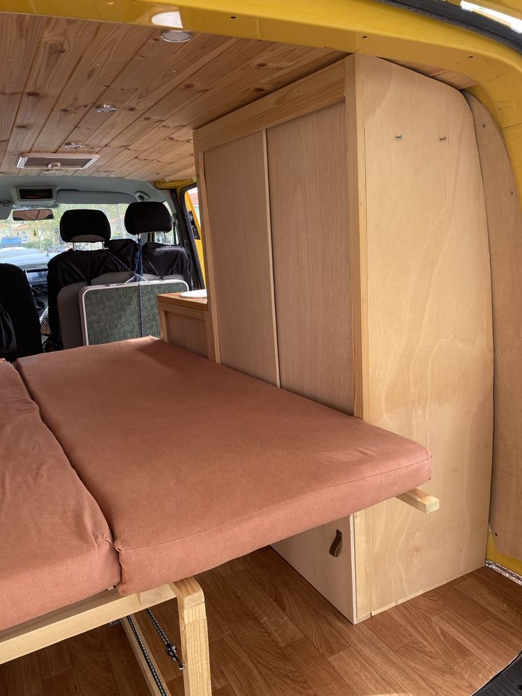 Campervan Vw transporter transformada