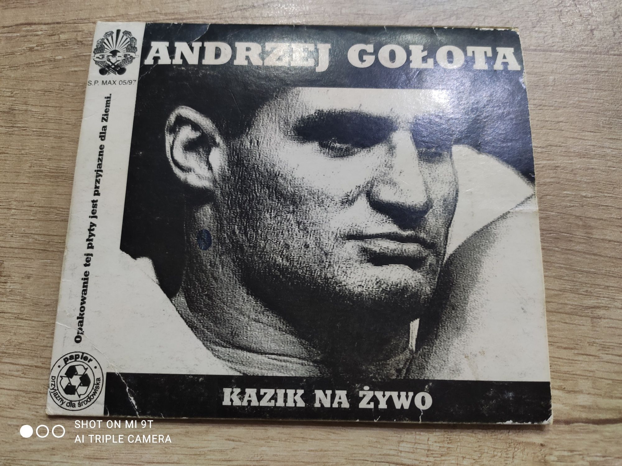 Kazik na żywo Andrzej Gołota CD Pierwsze wydanie