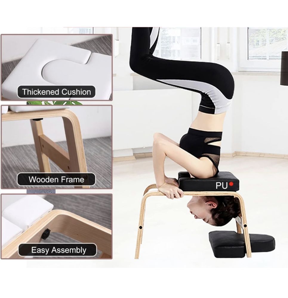 Fotel do jogi Yoga Headstand Benc