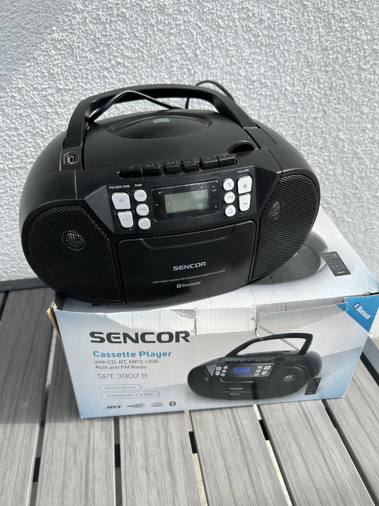 Radiomagnetofon Sencor SPT 3907 B Bluetooth Czarny