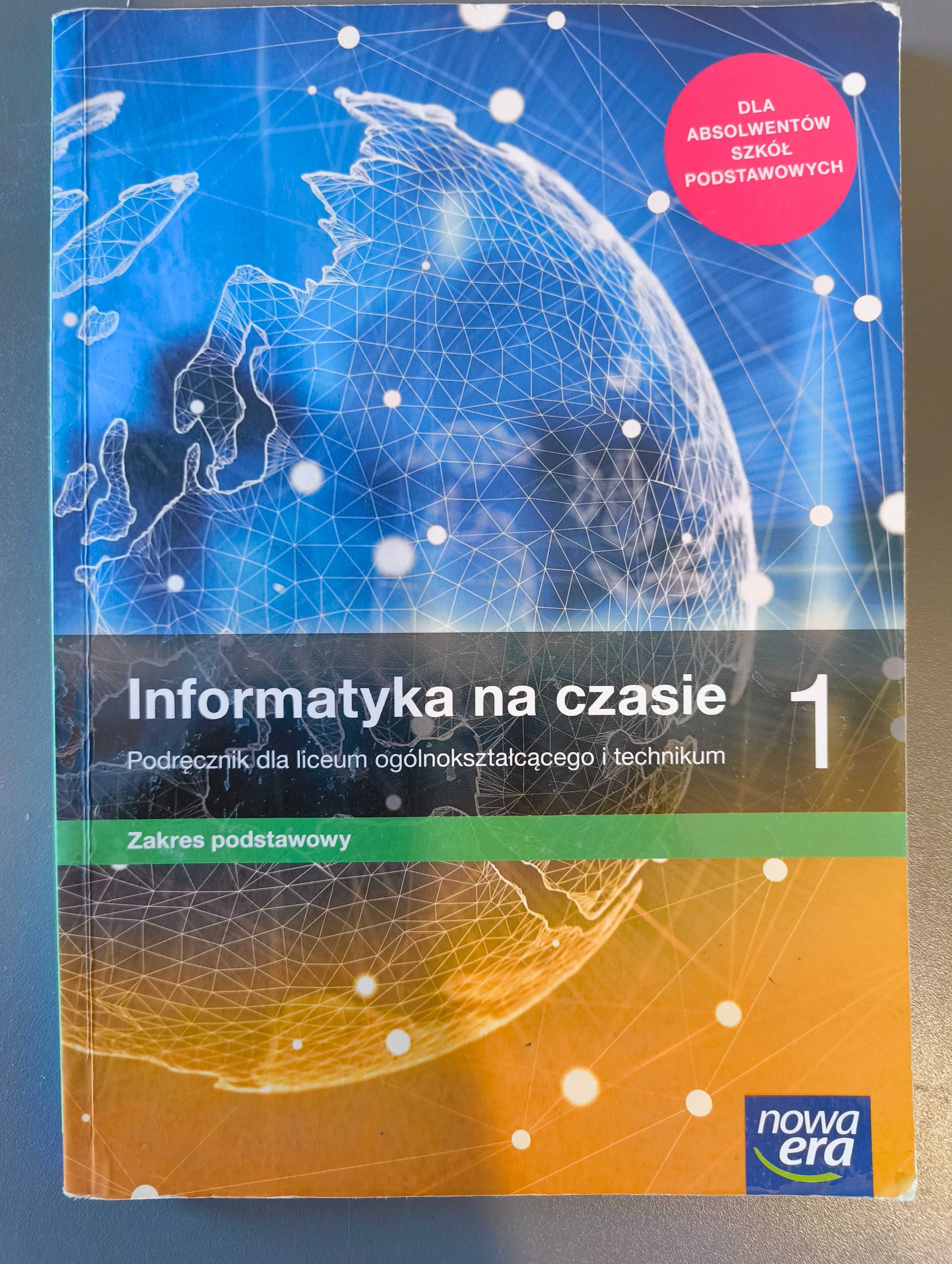 Podręcznik Informatyka na czasie 1 podstawa
