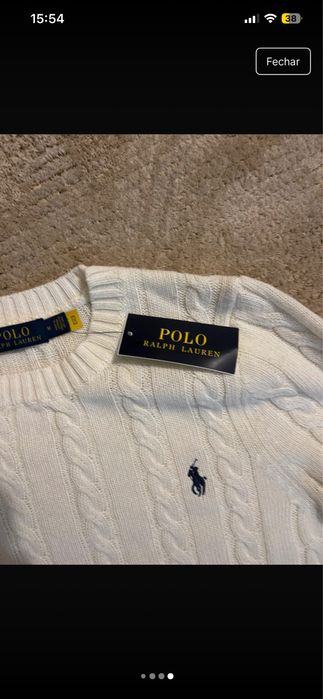 camisola Raulph lauren de malha originalTam:M