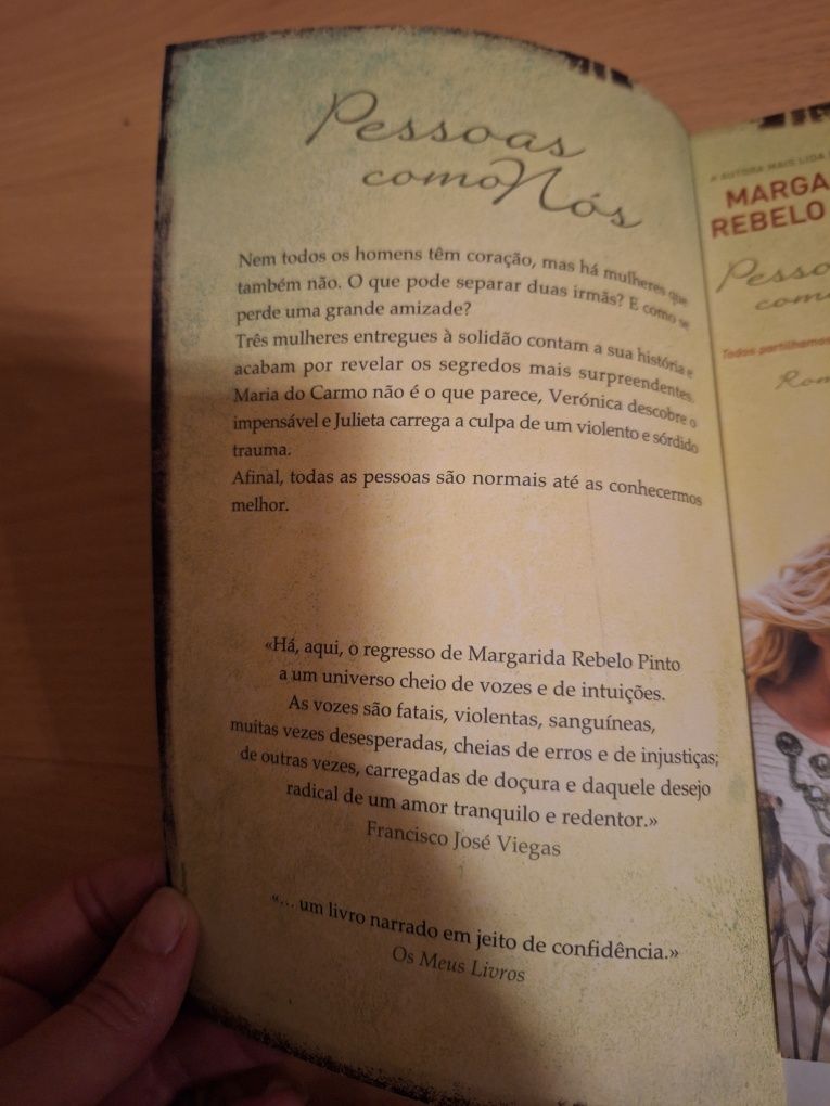 Livro Pessoas como nós de Margarida Rebelo Pinto