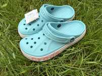 Сабо Crocs оригінал блакитні 38 розмір
