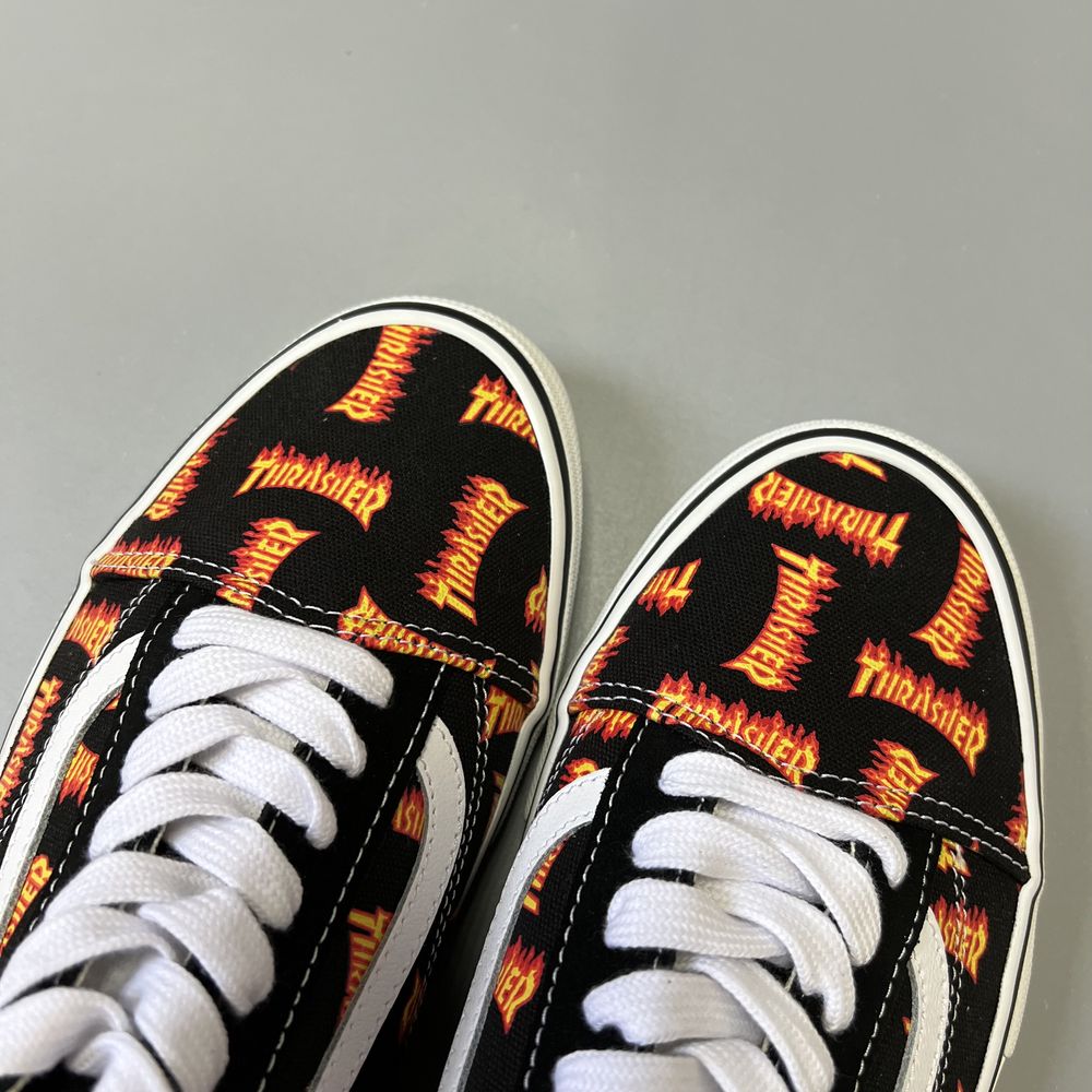 Trasher x Vans оригинал кеды венсы на лето трешер (NEW)