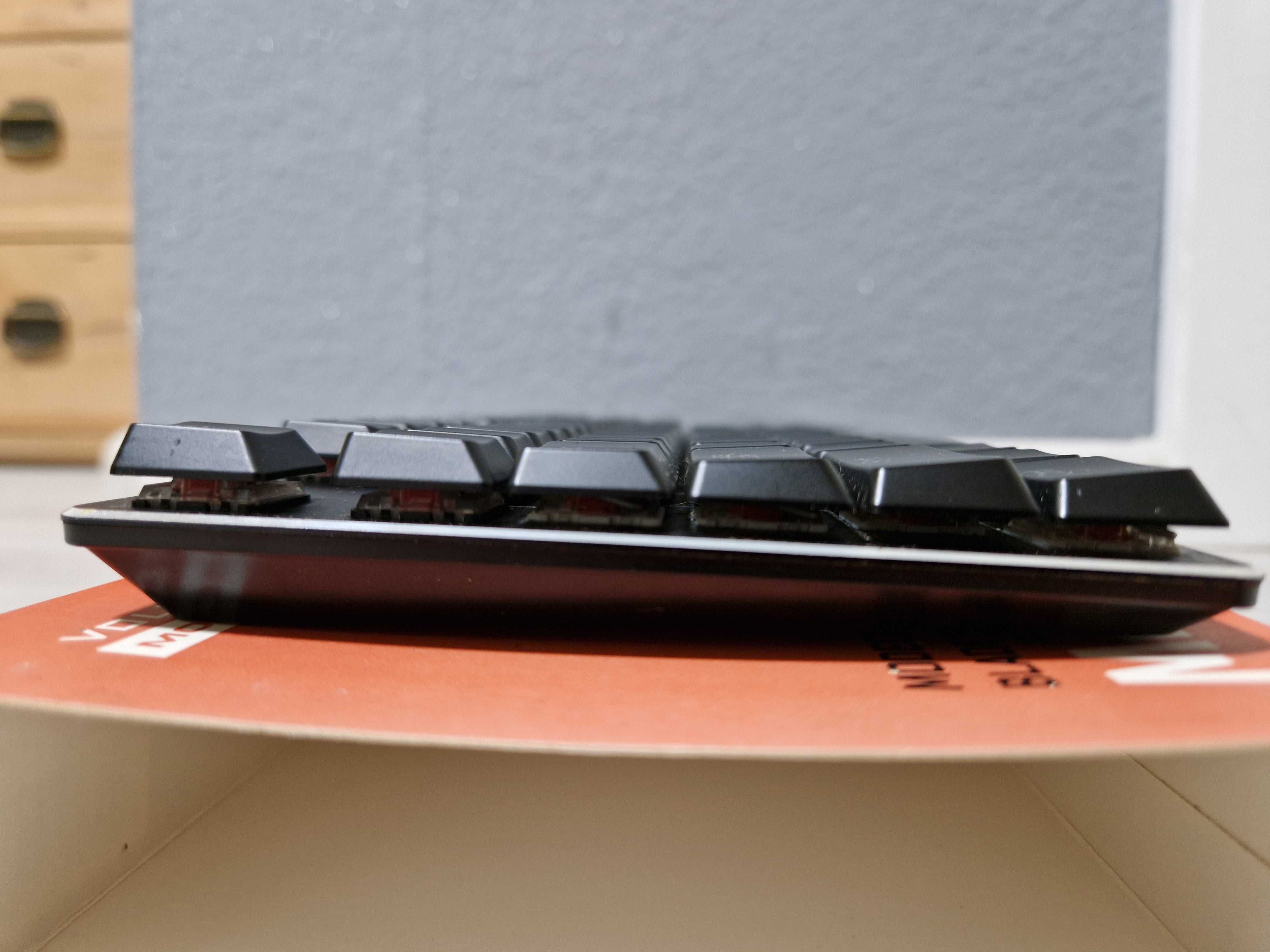 Niskoprofilowa klawiatura mechaniczna Modecom Volcano Blade