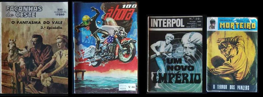 Revistas Antigas BD - Cowboys, aventura, etc (restantes)