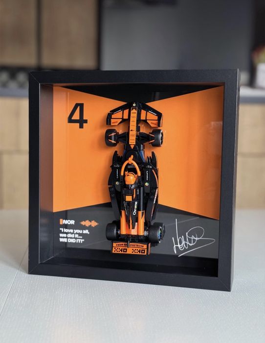 Moldura para LEGO® Speed Champions McLaren F1® Team MCL38 (2024)