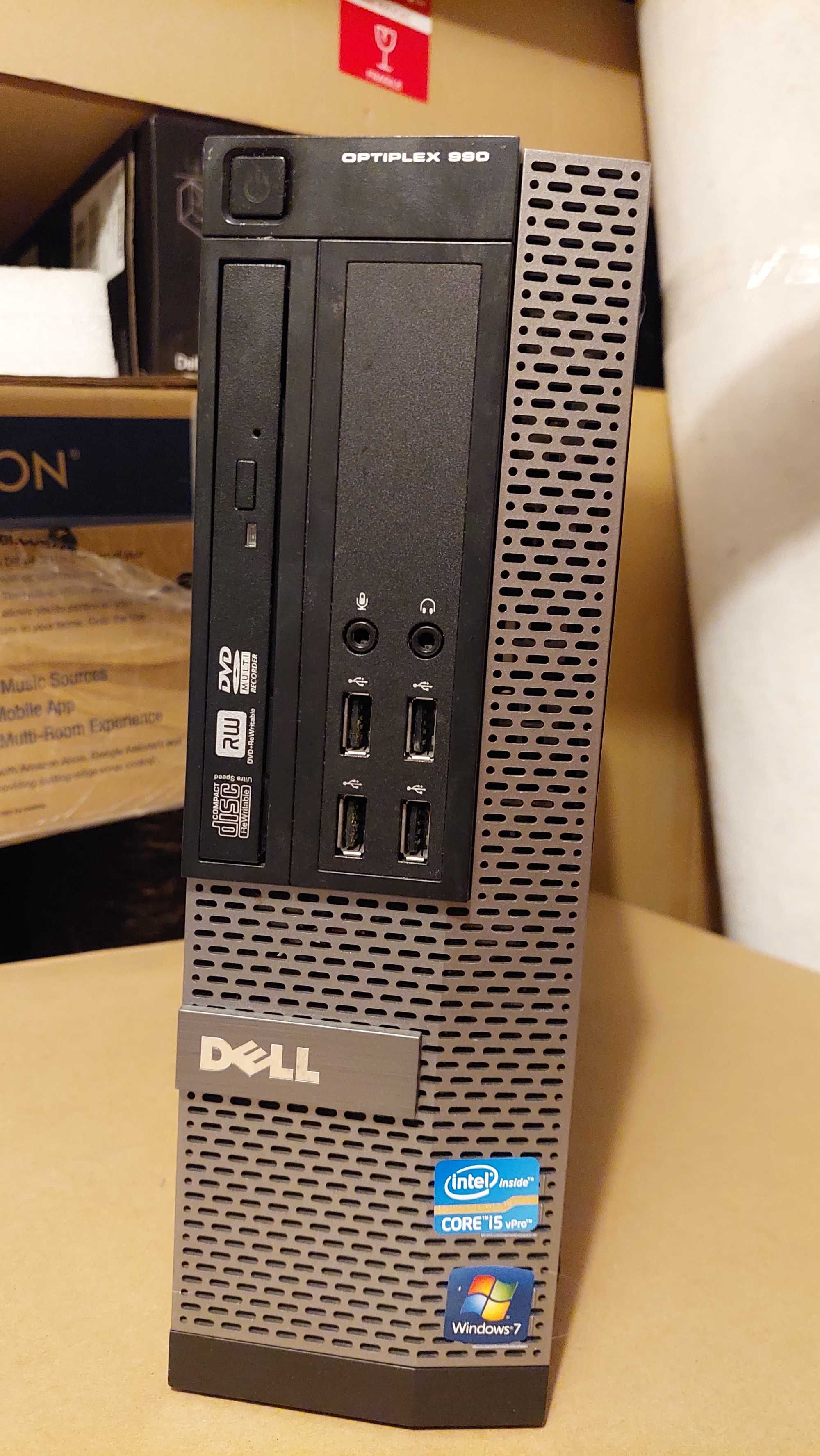 Dell OptiPlex 990 i5 uszkodzony zasilacz Windows 7