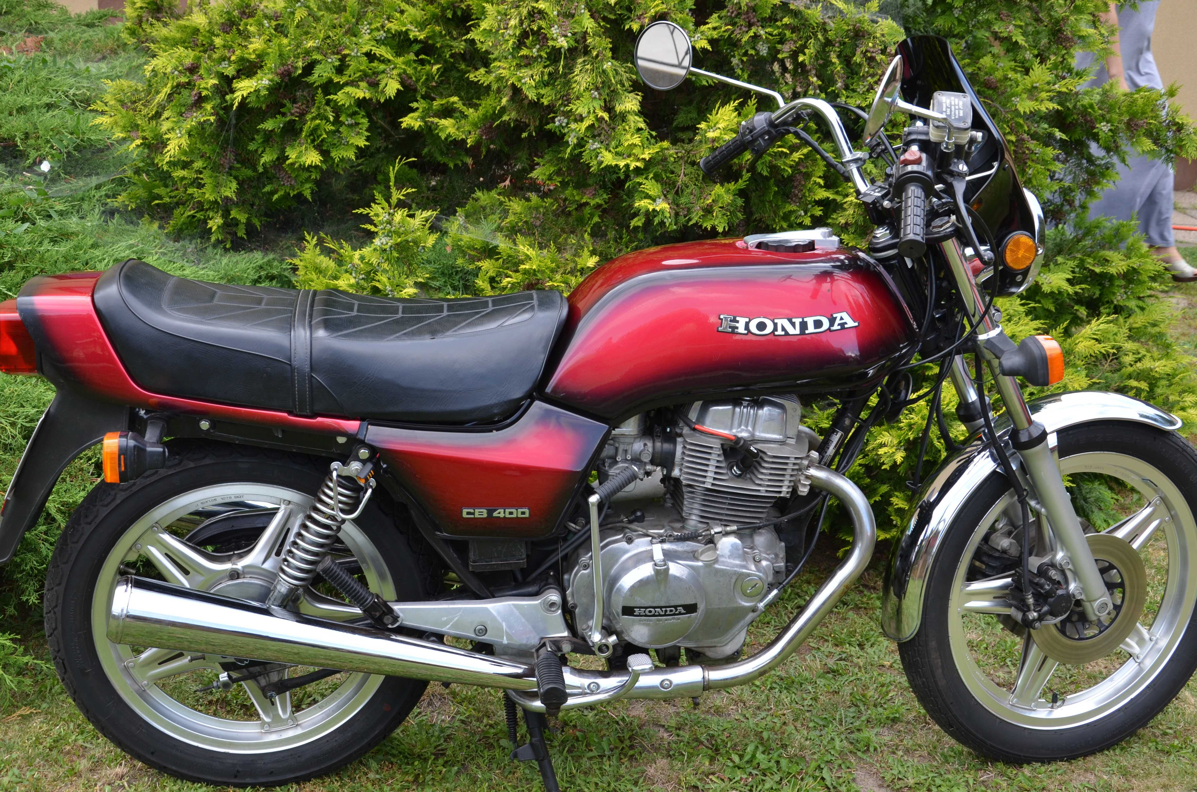 Honda CB 400 T 1980 rok,  zarejestrowany