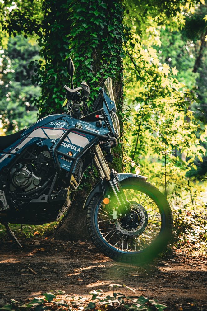 Yamaha Ténéré 700 - Azul - Extras premium