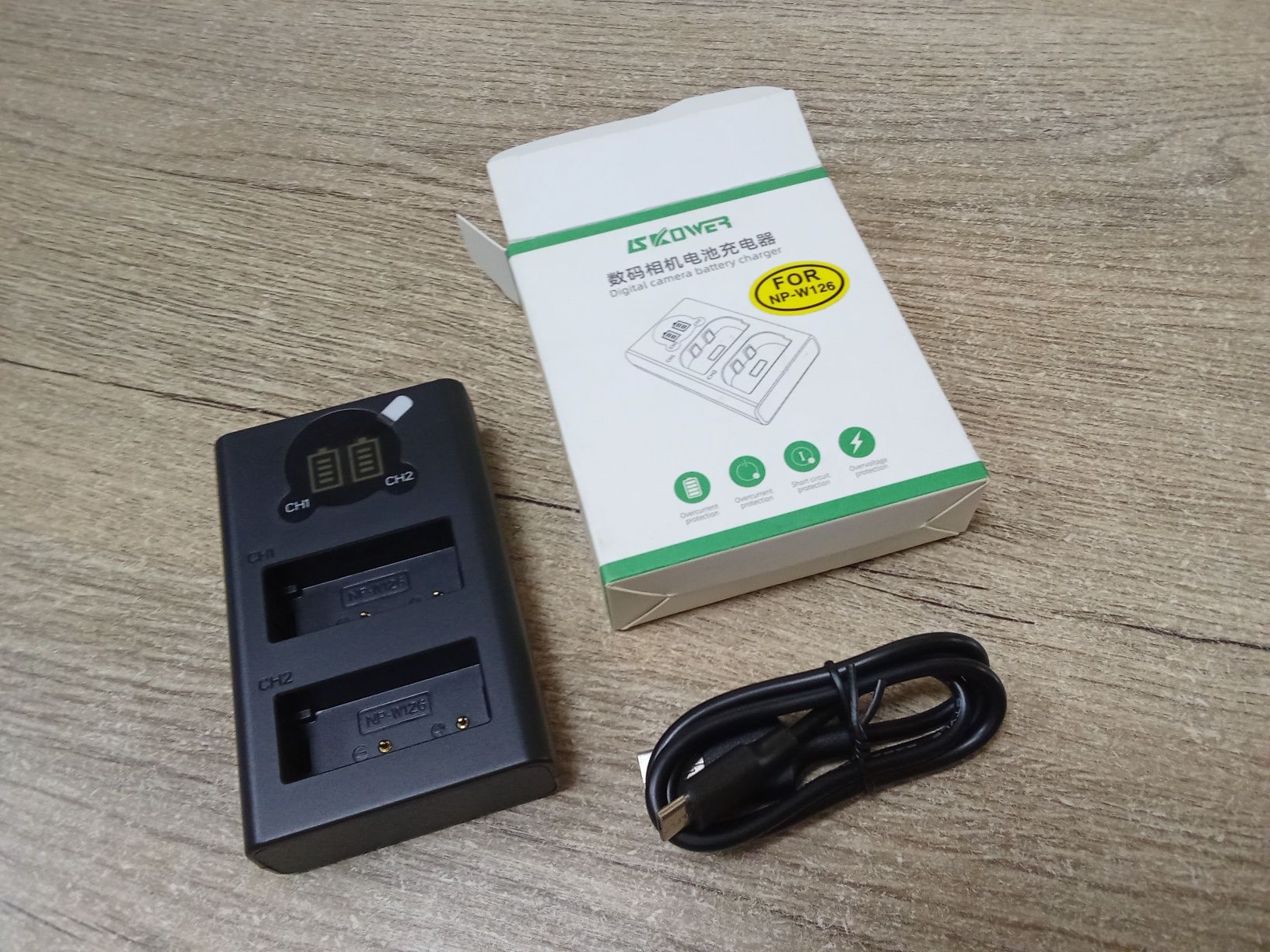Зарядное устройство для Fujifilm NP-W126 usb Type-c