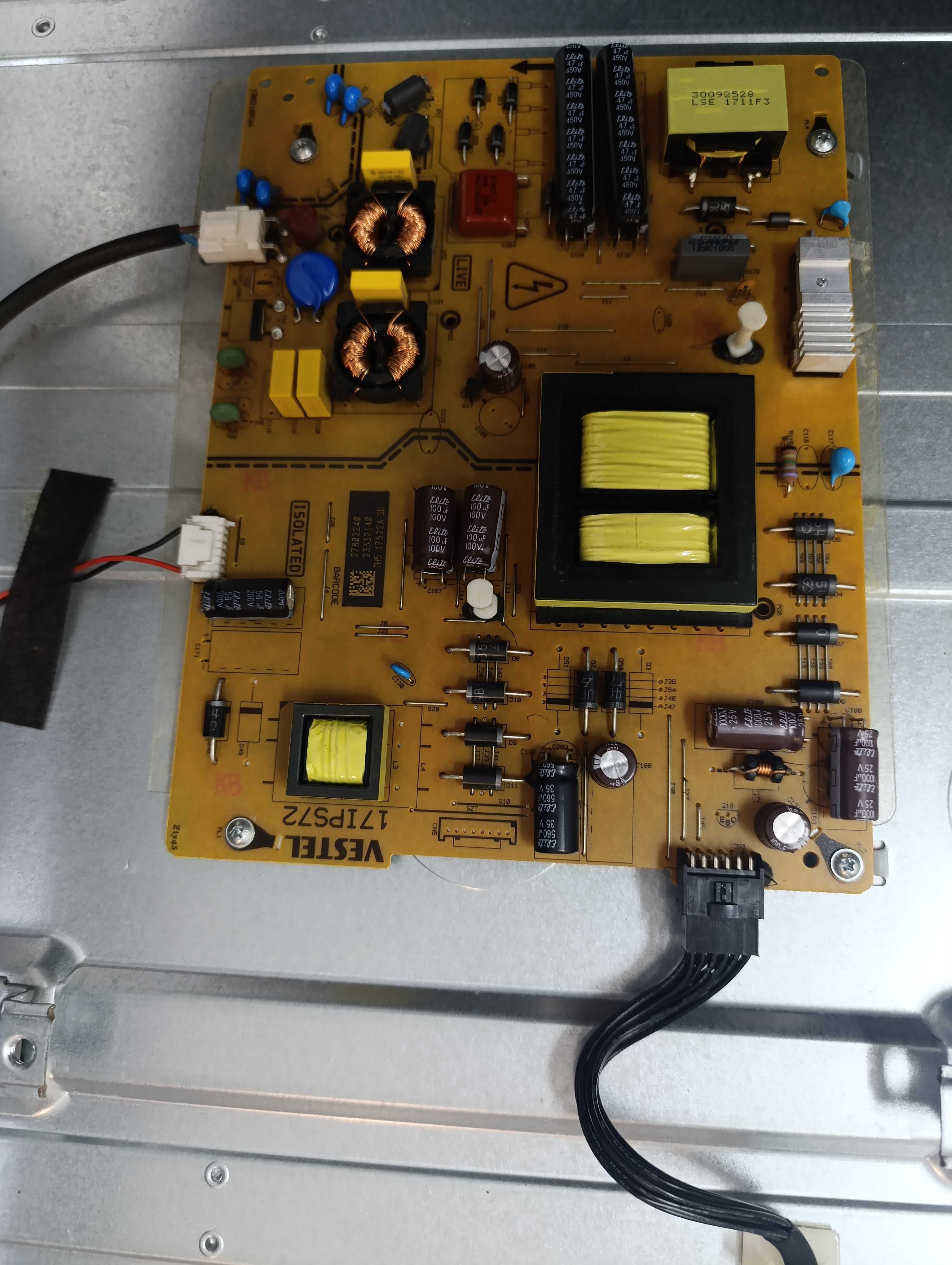 TV Telefunken de 55 polegadas para peças