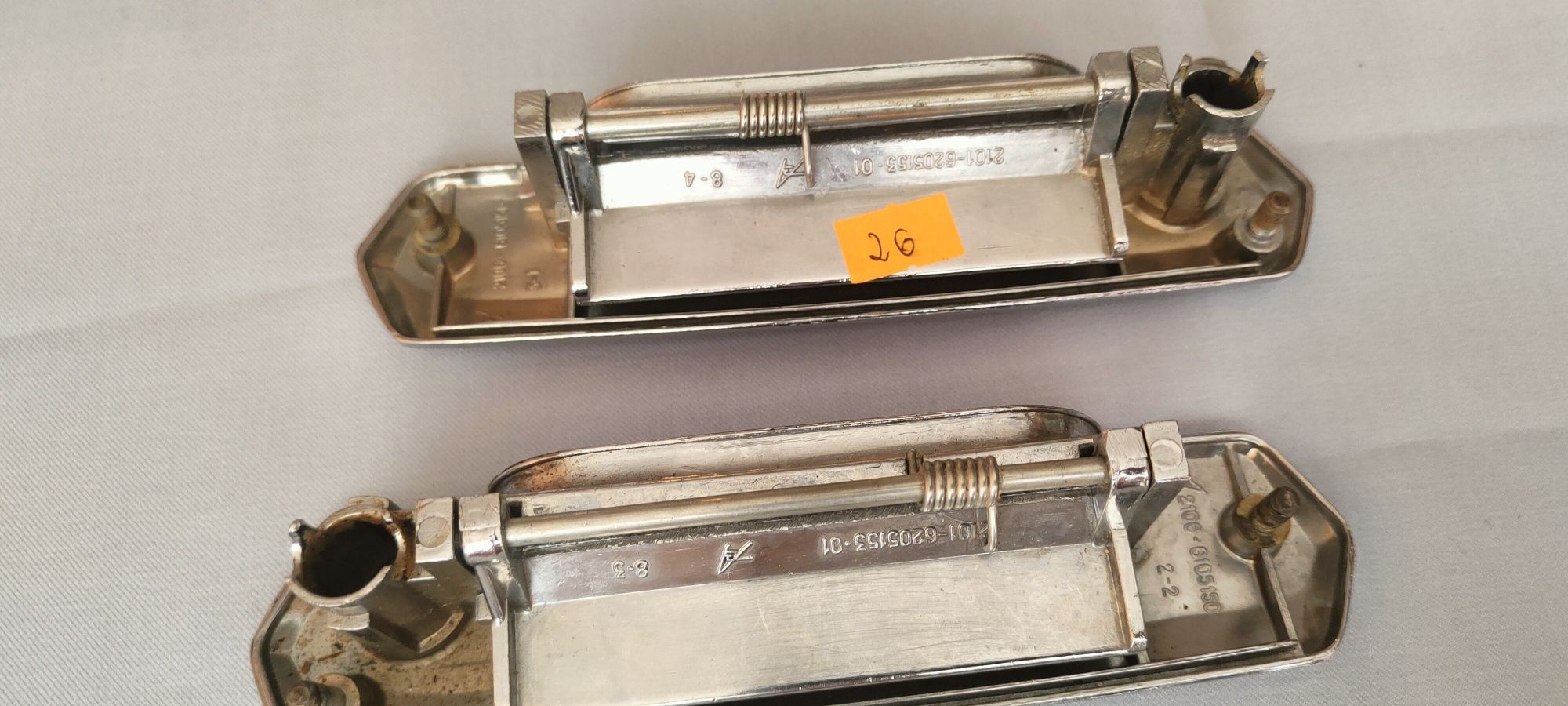 Oryginalne klamki do Fiata 125 p bez kluczyków