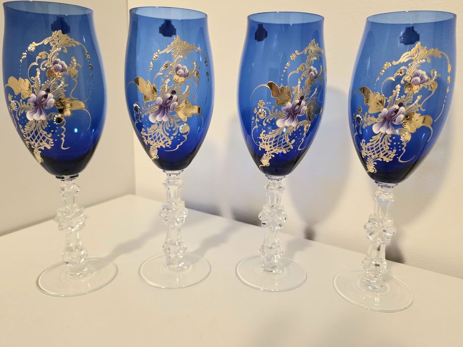 Кришталеві келихи,бокалы Гусь Хрустальный