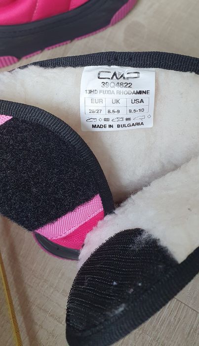 Чобітки CMP р.26/27 зимові дитячі снігоходи