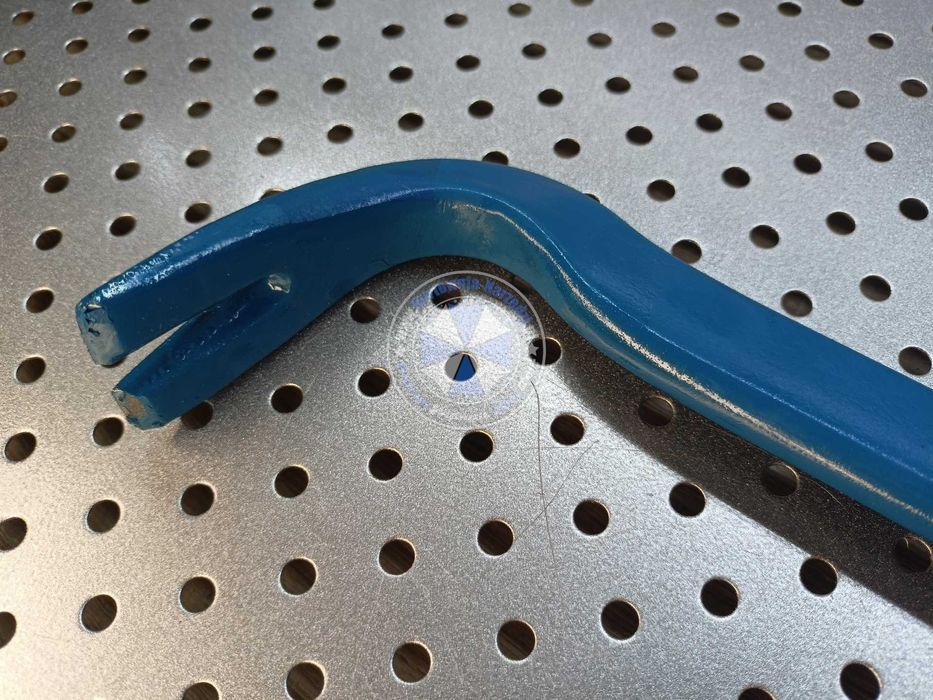 Łom 600x25x12mm breszka 600mm łom 600mm łapa 600mm