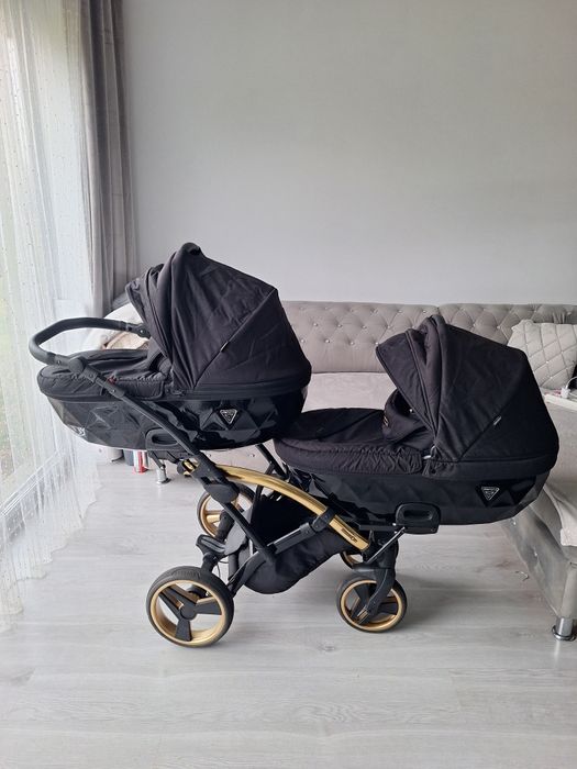 Wozek 3w1 4w1 junama diamond duo blizniaczy bliźniakow rok po roku pod