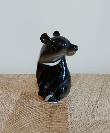 Porcelana Łomonosow/niedźwiedź