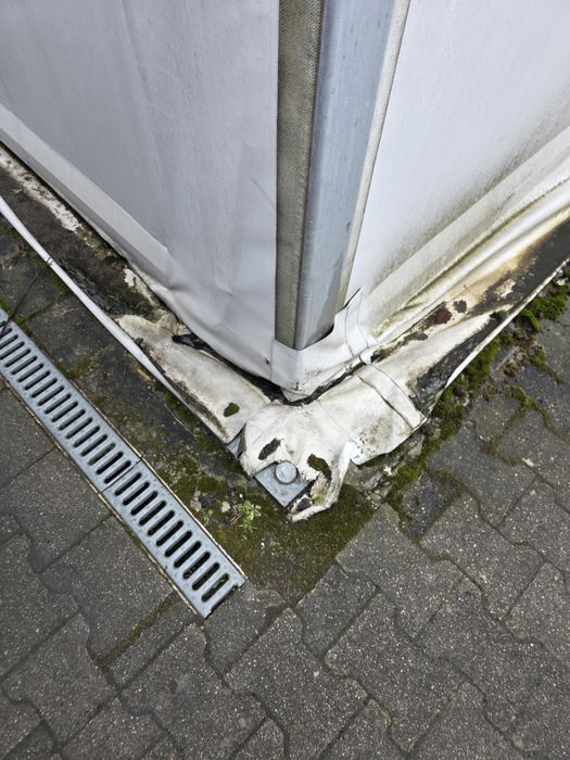 Hala namiotowa 20 x 25 x 4  magazynowa aluminiowa