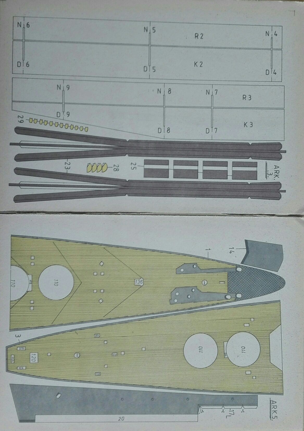 Mały Modelarz 5-9/90 pancernik Vanguard